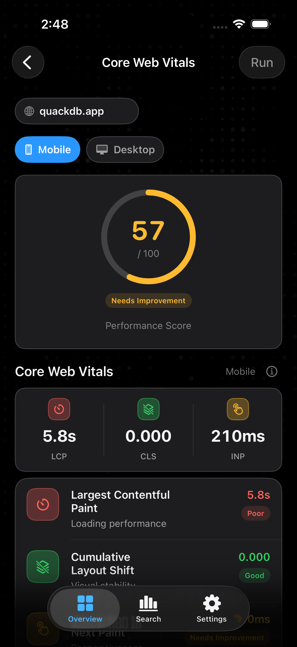 Performance