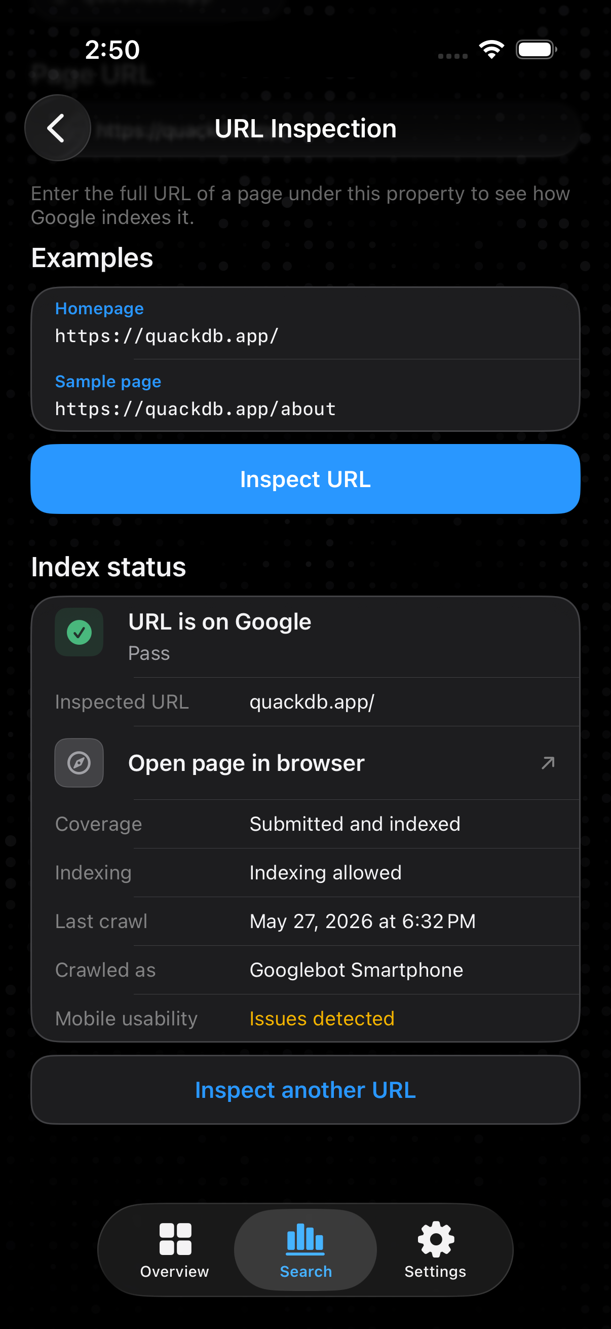 Core Web Vitals